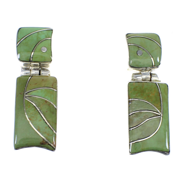 Turquoise Southwestern Sterling Silver Earrings EX53980